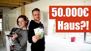 Mit 50000€ ein Haus bauen [upl. by Topping]