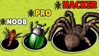 NOOB vs PRO vs HACKER in Insect Hole [upl. by Genevieve983]