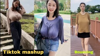 Bouncing 🍑🍌 big bank challenge 2024 tiktok mashup 2024 tiktok tiktokmashup2024 bigbank [upl. by Leanahtan653]