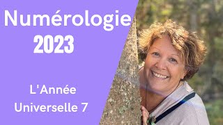 Numérologie 2023  Année Universelle 7 [upl. by Wehttan457]