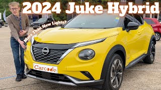 Nissan Juke Hybrid 2024 Update Review UK4K  Carcode [upl. by Eannyl794]