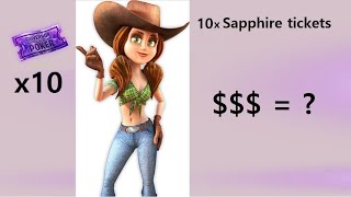 10 Sapphire tickets  Governor of poker 3  GOP3 [upl. by Nitz]