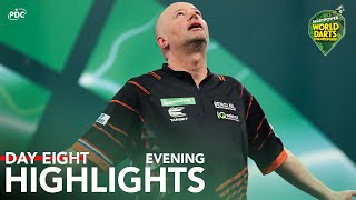 INCREDIBLE STANDARD  Day Eight Evening Highlights  202324 Paddy Power World Darts Championship [upl. by Yehudit]