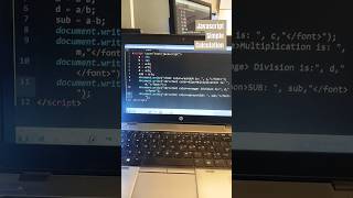 Javascript Simple calculation example javascript computerscience trends js [upl. by Delia]
