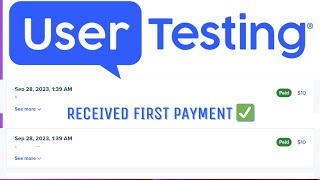 Usertesting First payment received ✅ How I Qualified screener 🤔 [upl. by Utter]