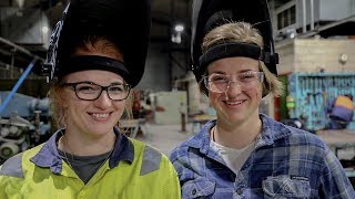 Welding with Agnes McAuliffe [upl. by Pelpel]