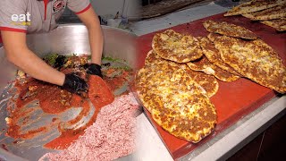 How to Make Lahmacun Turkish Pizza [upl. by Murdock199]