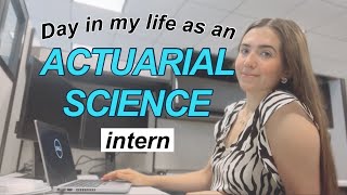 day in the life of an ACTUARIAL SCIENCE intern at AIG [upl. by Gipsy]