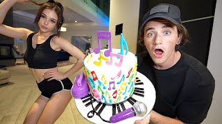 Ordering Dancing Cake and using it on my HOT Girlfriend She couldnt stop Dancing Do Not Eat [upl. by Imogene908]