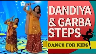 Dance Steps For Beginners Navaratri quotDandiya amp Garba Basic Stepsquot [upl. by Intyre104]