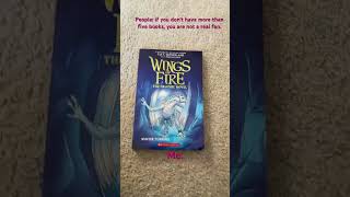 All of my wof books subscribe wof wingsoffire memes bet [upl. by Iram]