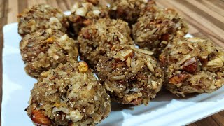 Panjiri Recipe  Gud Aur Gond ke laddoo Panjiri Recipe In Hindi [upl. by Wirth]