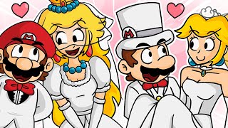 Mario X Peach Animation Shorts Compilation  Gabasonian [upl. by Pauly]