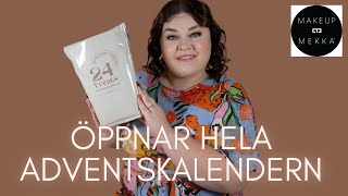 ÖPPNAR MAKEUP MEKKAS ADVENTSKALENDER 2023 [upl. by Baiss]