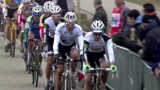 Veldrijden  Cyclocross Wereldkampioen Sven Nys wint GP Hasselt [upl. by Annairb489]