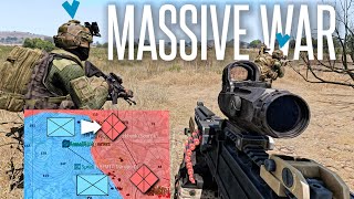 The Massive 247 Ground Wars in Arma 3  Arma 3 Antistasi Part 1 [upl. by Antonie600]