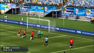 URUGUAY  COSTA RICA  FIFA World Cup 2014 All Goals Highlights HD [upl. by Ybab]