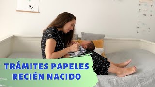 ¿QUÉ TRÁMITES HAY QUE HACER CUÁNDO NACE UN BEBÉ  BAJA POR MATERNIDAD  PASO A PASO [upl. by Eruza806]