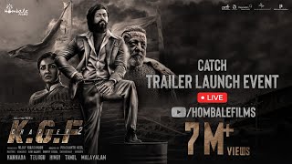 KGF Chapter 2  Trailer Launch Event Live  Hombale Films [upl. by Tiat]