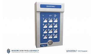 Vanderbilt V42 Keypad [upl. by Auqined]