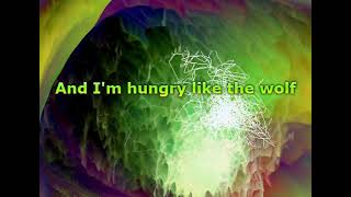 Duran Duran  Hungry Like the Wolf Lyrics [upl. by Bowie]