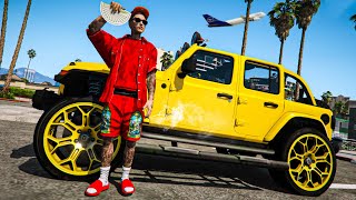 Scamming the streets of Compton in GTA 5 RP [upl. by Thorner851]