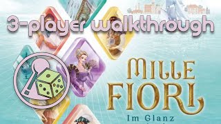 jPlay walks through Mille Fiori Board Game [upl. by Abert]