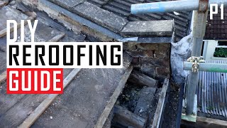 DIY Reroofing Guide Part 1 [upl. by Peder322]