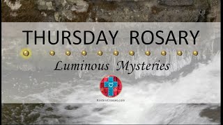 Thursday Rosary • Luminous Mysteries of the Rosary 💚 February 1 2024 VIRTUAL ROSARY  MEDITATION [upl. by Filemon995]