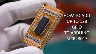 Arduino Best expander InputOutput  GPIO Expansion module  MCP23017 MCP23S17 [upl. by Temme]