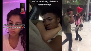 Long distance relationship  I dare you not to cry  Tiktok Compilation [upl. by Jade428]