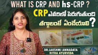 How to Control CRP  Normal values of hsCRP  Reasons for increased CRP Levels in children [upl. by Eednar]