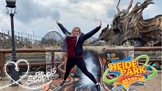 Heide Park Saisonstart 2021  Endlich wieder Achterbahn fahren 🥳 [upl. by Imaj]