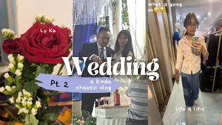 Wedding Pt 2 Gift Ceremony Visa Expired Chaotic Vlog [upl. by Slemmer924]