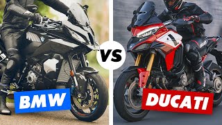 New BMW M1000XR vs Ducati Multistrada V4 Pikes Peak [upl. by Uchida]