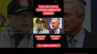 Sin duda el presidente Uribele ganará al bandido de Petro en el 2026 uribe fuerapetro [upl. by Leopoldine197]