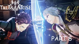 Tales of Arise Gameplay Part 8  VS Ganabelt Japan Dub [upl. by Derriey849]