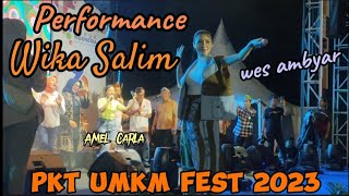 Performance Wika Salim on PKT UMKM fest 2023 ada Amel Carla juga loh bontang umkmfest 2023 [upl. by Monney145]