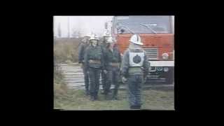 Budowa i działanie samochodu pożarniczego GCBA 632 Jelcz 004  film szkoleniowy KGSP 1987 [upl. by Yci]