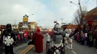 Christmas parade sherbrooke 2012  501st [upl. by Kwan]