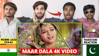 Maar Dala Song  Madhuri Dixit  Pakistani Reaction  Shan Extra [upl. by Naujat]