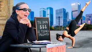 TE DOY DINERO SI TIENES TALENTO PARTE 2  Encontré talentos increíbles [upl. by Norvol964]