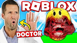 ER Doctor REACTS to Ultra Realistic Roblox Games [upl. by Ernst]