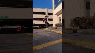 unwaxed curb and a nose manual 180 [upl. by Hotchkiss]