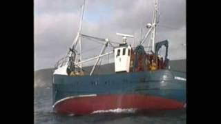 An Irish fishing trawler herring fishing [upl. by Terena]