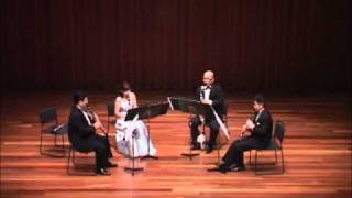 Schubert Quatuor D32 4th movt  Clarinet ensemble Sonorite [upl. by Stanislaus]