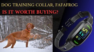 Transform Your Home with the FAFAFROG Dog Bark Collar Embrace Silence and Harmony [upl. by Algie]