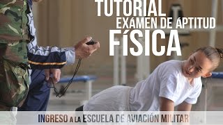 Tutorial de las Pruebas Físicas Examen Definitivo  Ingreso EAM [upl. by Anaigroeg]