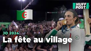 Le village natal d’Imane Khelif a célébré sa médaille d’or comme il se devait [upl. by Helm823]