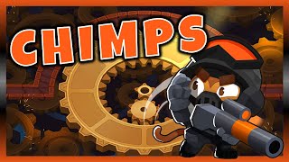 Equipado pro Equipado  CHIMPS  Geared  BTD6  Bloons TD 6 [upl. by Mezoff]